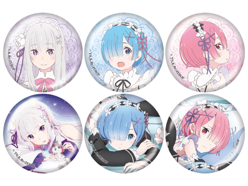 Las chicas de Re:Zero estrenan llaveros, papel tapices y más sorpresas