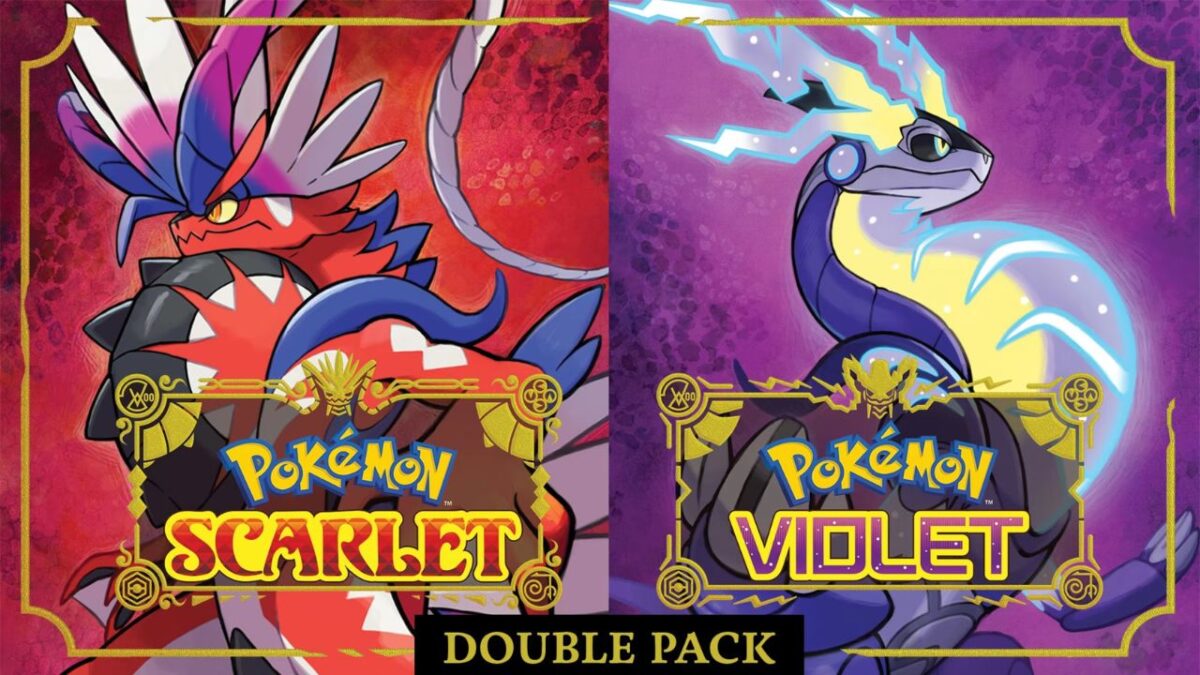 Pokemon Scarlet Violet Poster Doble
