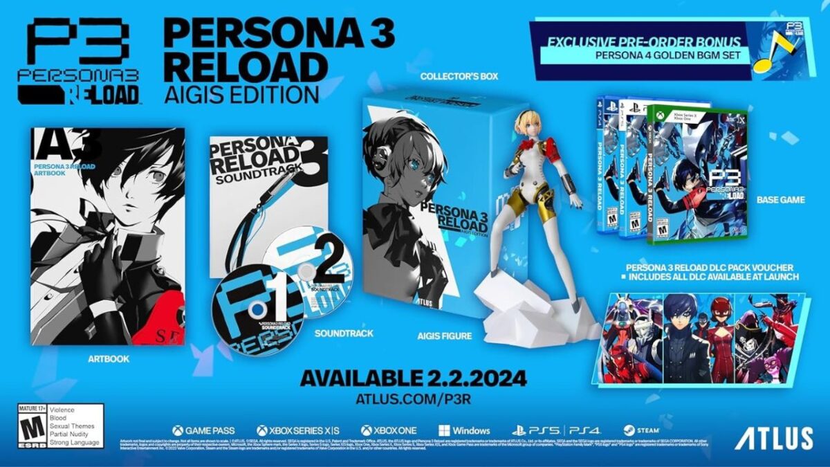 Persona 3 Reload Collectors Edition